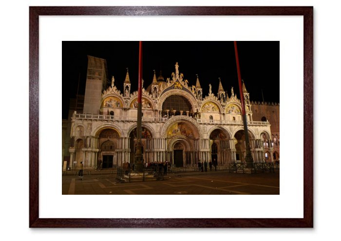 Venice Basilica Pediment Eardrum Domes St-Marc 